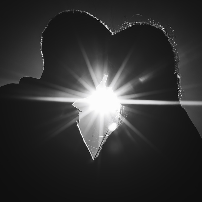 Couple in Love Silhouettes